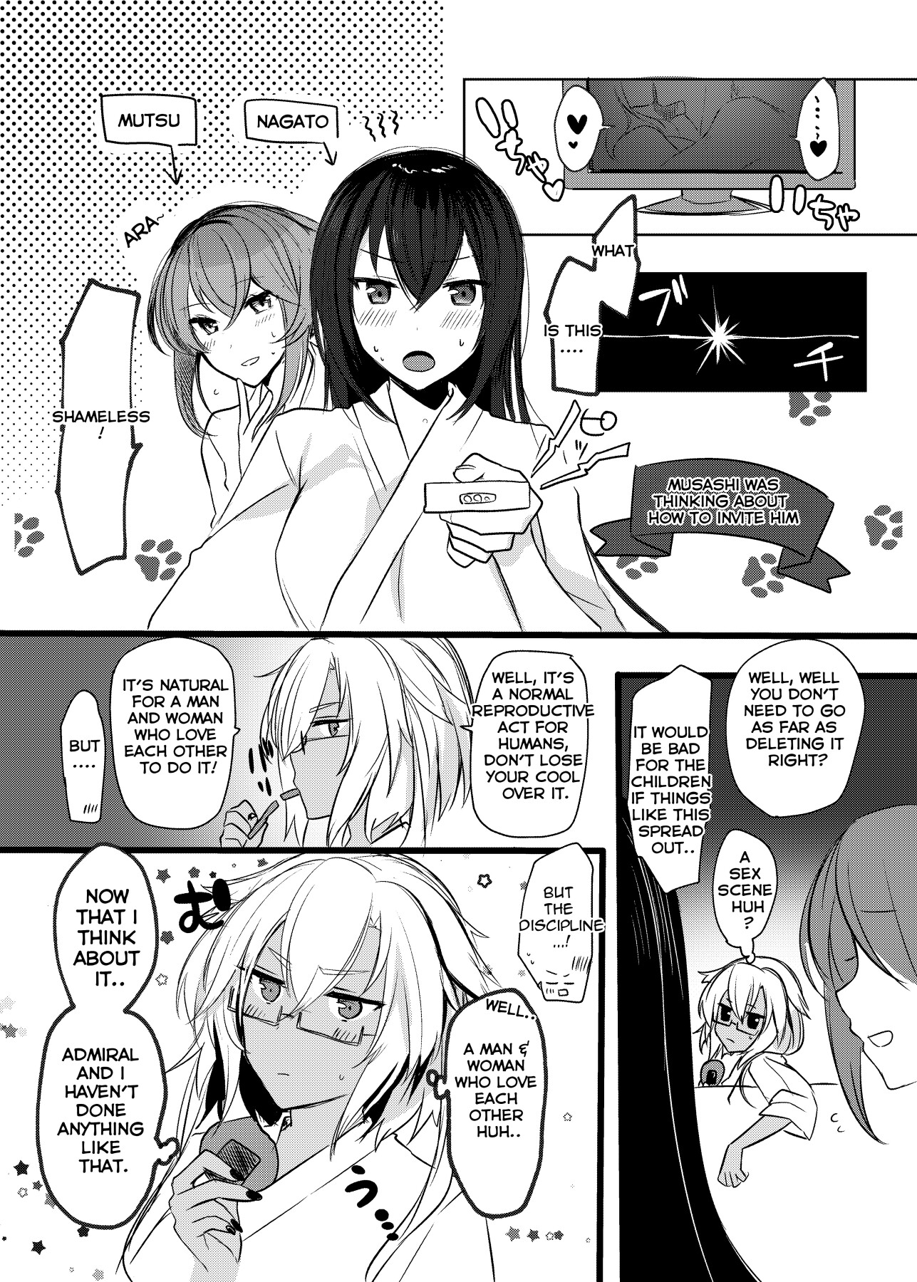 Hentai Manga Comic-Musashi-san's Night Time Circumstances Compilation-Read-38